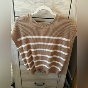 Striped sweater T-shirt